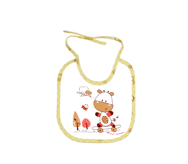 Bílý bryndák s obrázkem na tkaničku