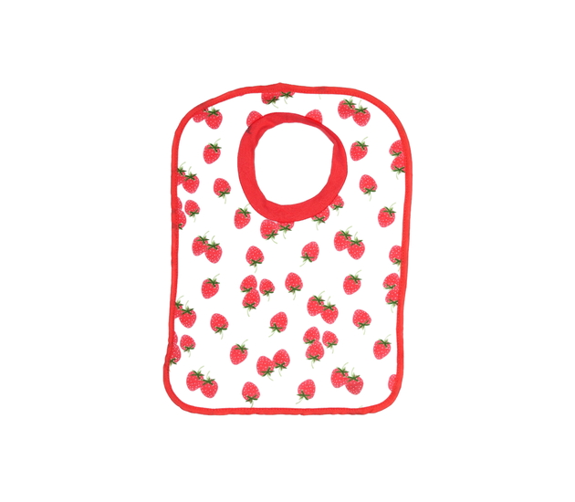 Bílý bryndák s jahodami 