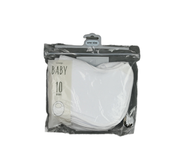 Nové bílé bryndáky 9 ks