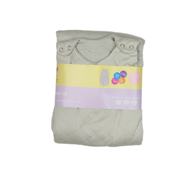 Nový prošívaný šedý spací pytel 