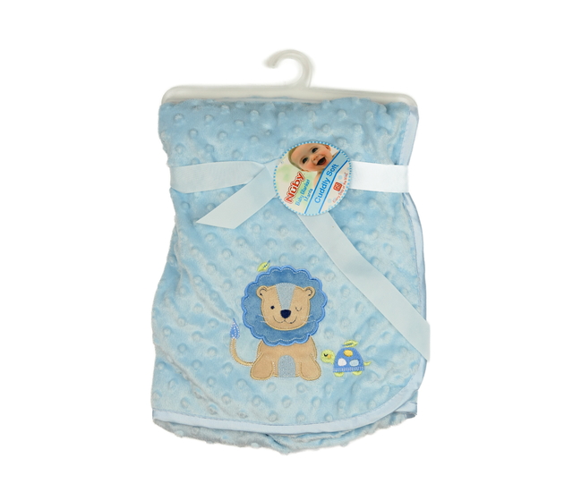 Nová modrá hebká dečka 