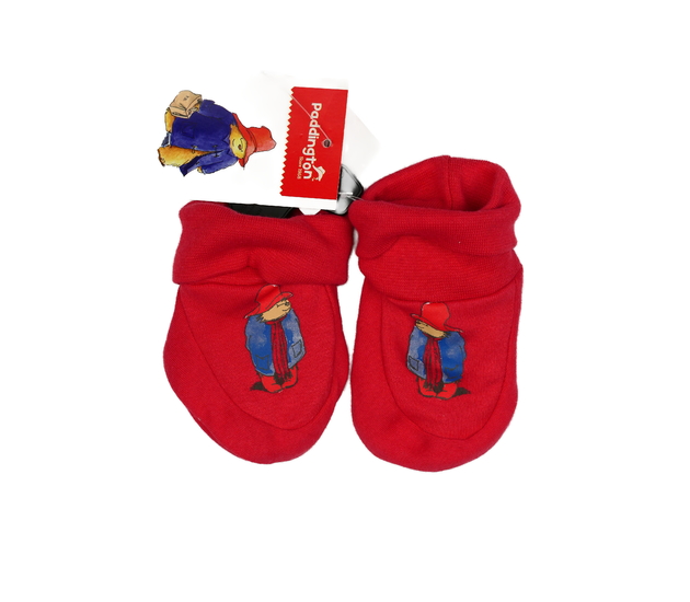 Nové červené bačkůrky Paddington