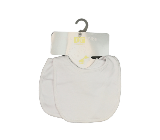 Nové bílé bryndáky 2 ks 