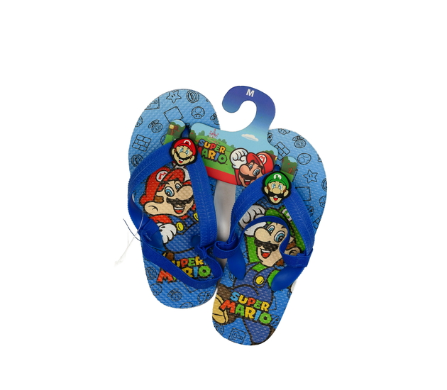 Nové modré žabky Super Mario EUR 25-27