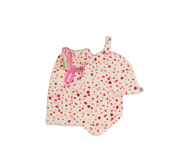 Nový dárkový set - dárkový vak, bryndák a čepička 