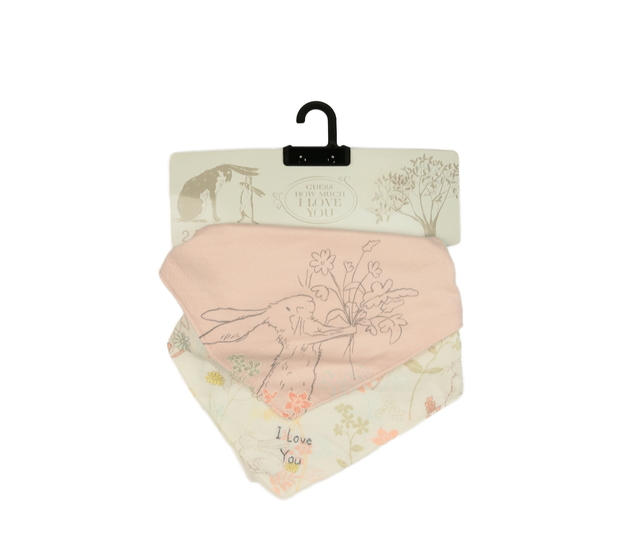 Nové bryndáky se zajíčky 2 ks 