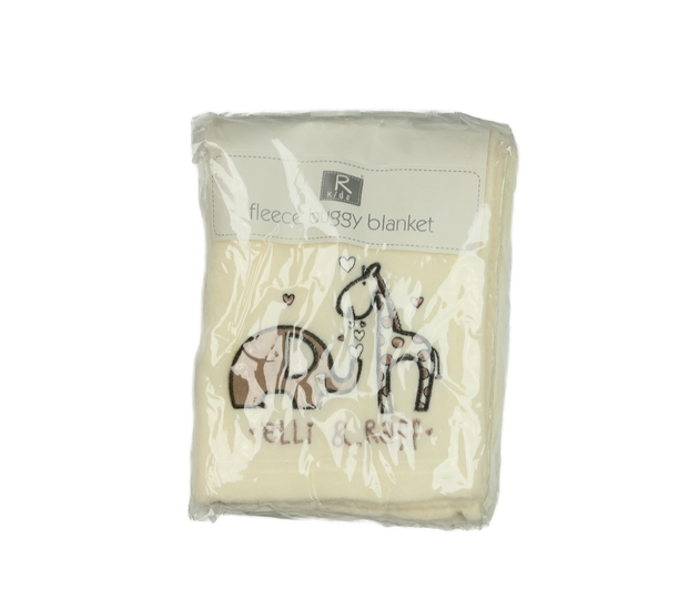 Nová hnědá hebká fleece dečka 70x90 cm