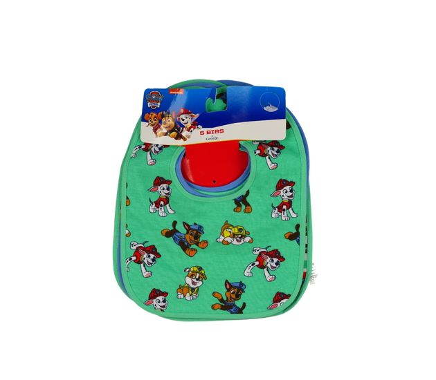 Nové nepropustné bryndáky 5 ks Tlapková Patrola Ge