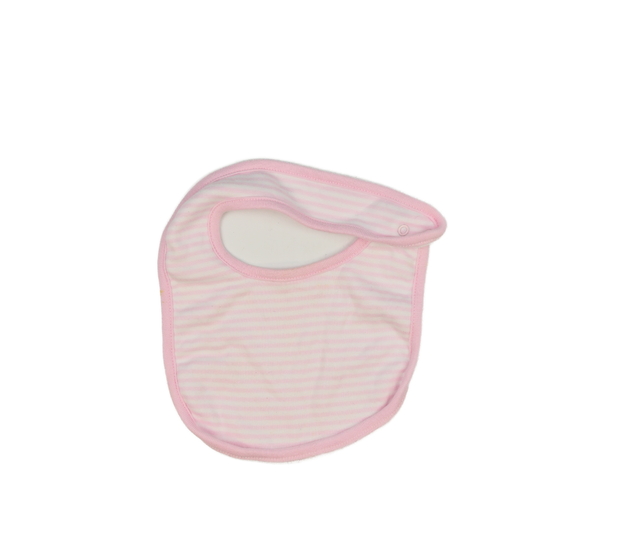 Růžovo-bílý pruhovaný bryndák