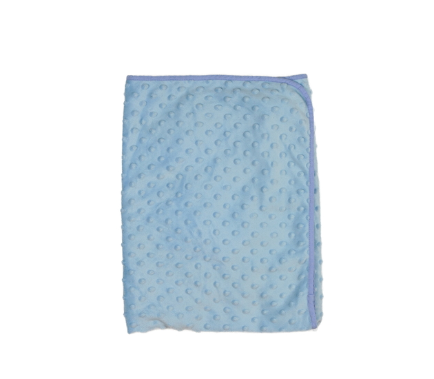 Modrá dečka s nopíky 70x80 cm