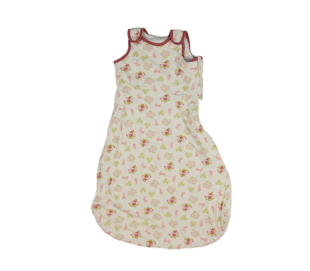 Světlý spací pytel se zajíčky