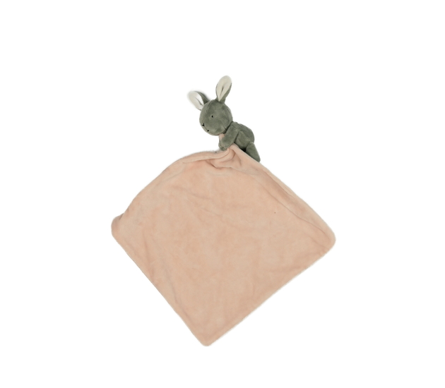 Růžovo-šedý usínáček zajíček Tu