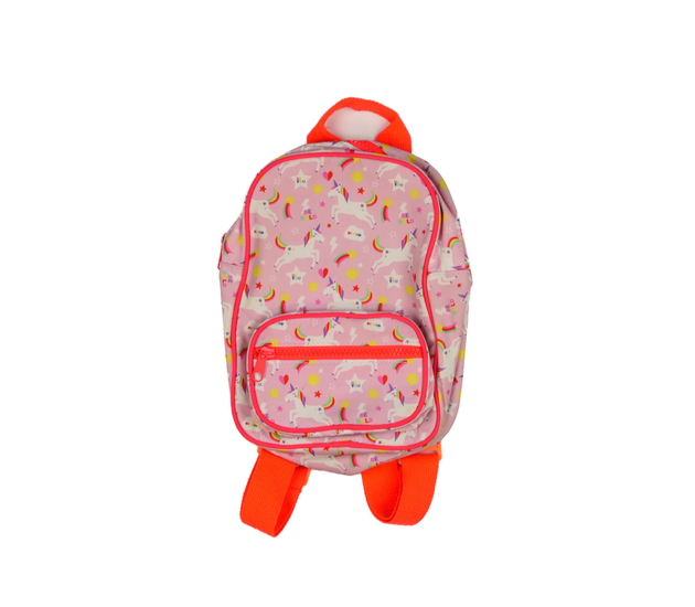 Růžový batůžek s jednorožci