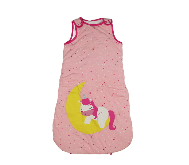 Růžový spací pytel s jednorožcem 