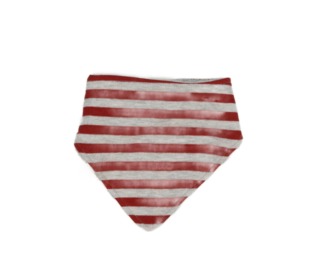 Červeno-šedý pruhovaný bryndák F&F