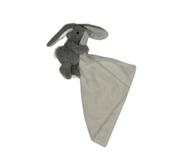 Bílo-šedý usínáček zajíček 