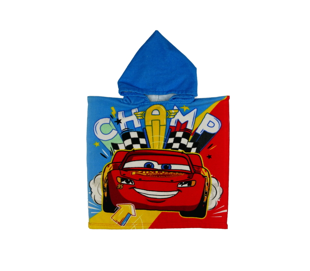 Plážové pončo Auta