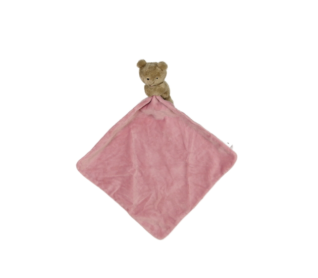 Růžovo-hnědý usínáček medvídek