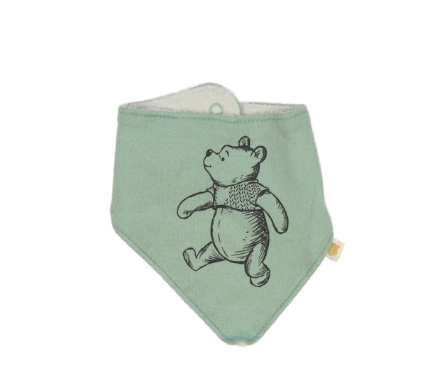 Zelený bryndák Medvídek Pú