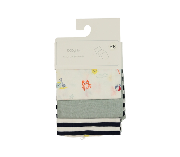 Nové mušelínové čtverce 3 ks Tu 