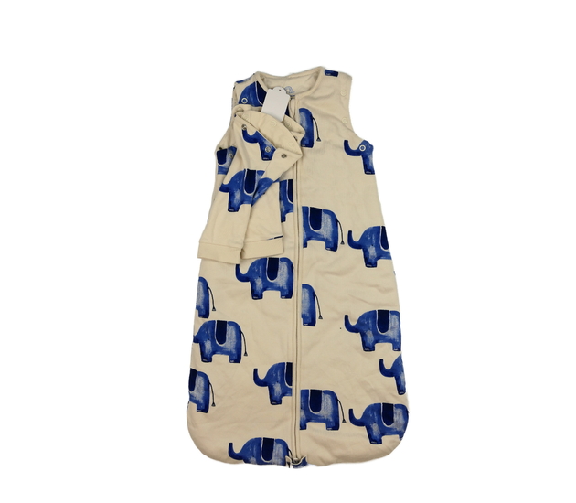 Nový hnědý spací pytel s odnímatelnými rukávy Next