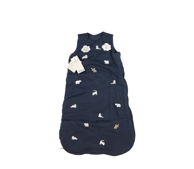 Nový krásný modrý spací pytel se zvířátky George
