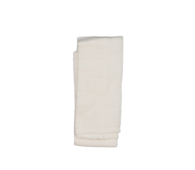 Krémová mušelínová látka 66x66 cm F&F