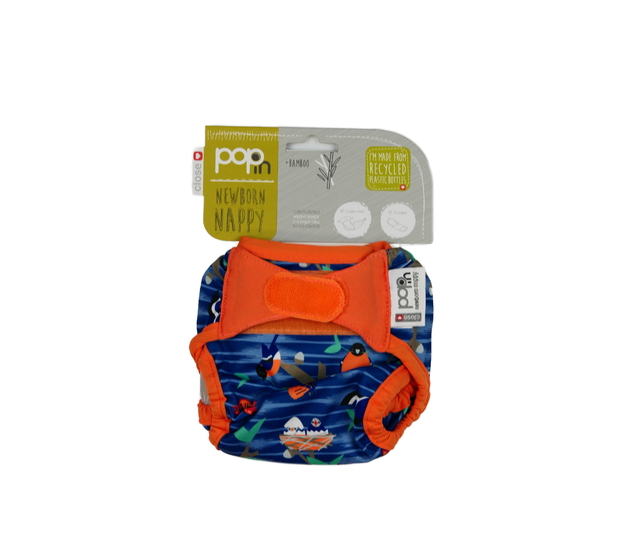 Nové plenkové kalhotky s ptáčky 