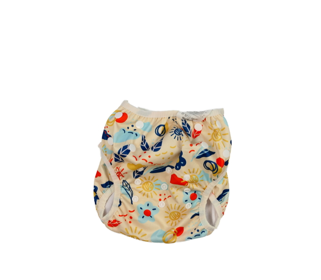 Žluté dětské plavecké plenky 