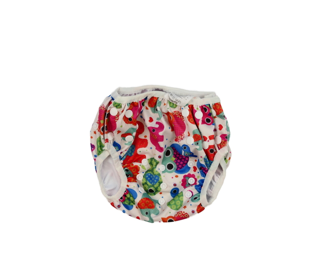 Krémové dětské plavecké plenky 