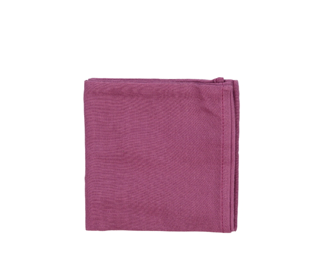 Purpurový mušelínový hadřík 52x52 cm