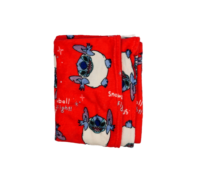 Červená dečka Stitch 