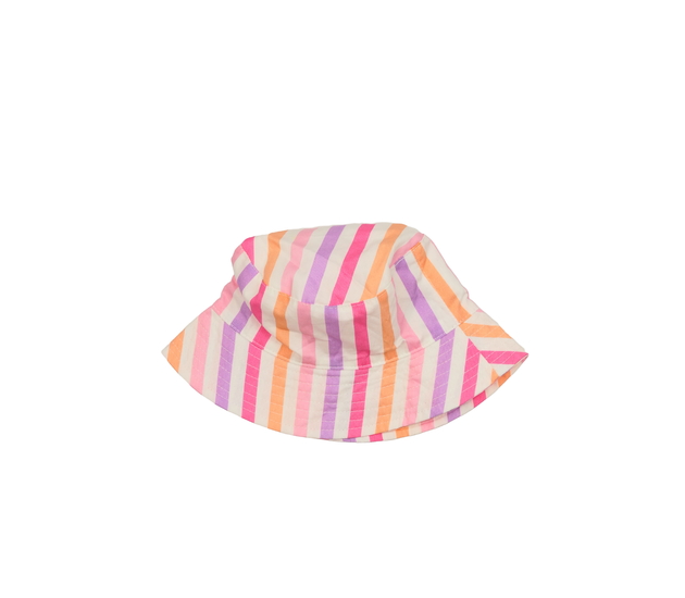 Pruhovaný klobouk s úchytem pod krk Primark