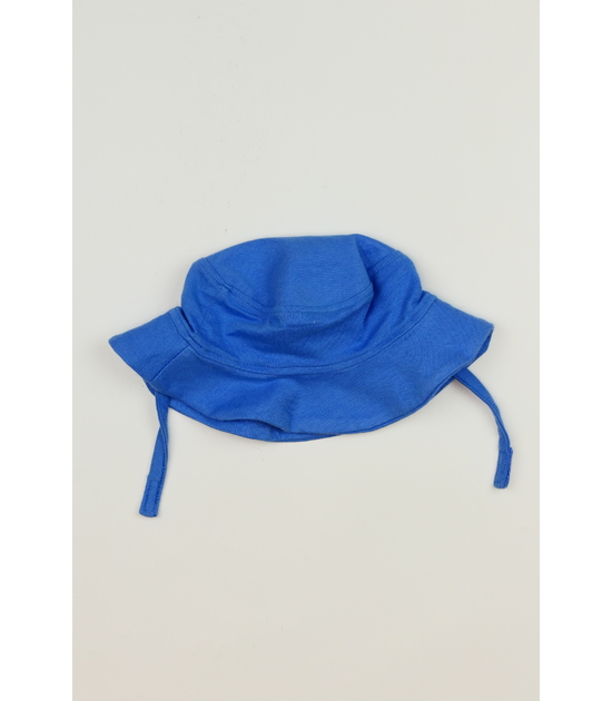 Modrý klobouk s úchytem pod krk F&F