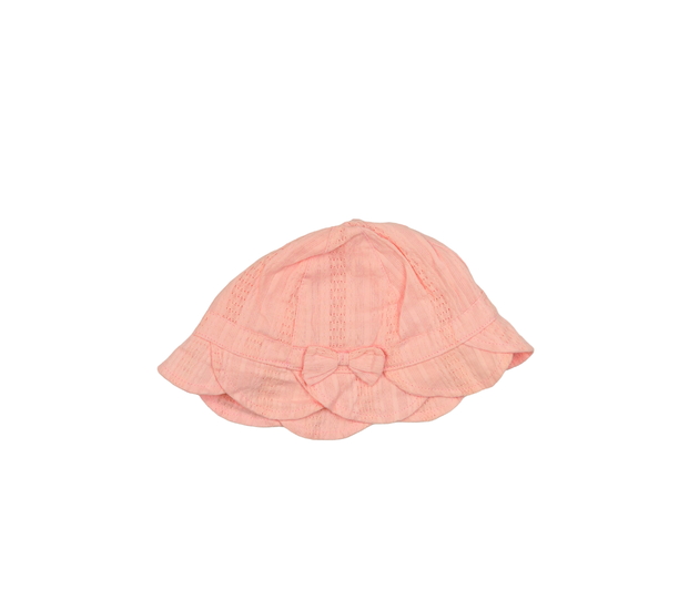 Růžový klobouk vel. 1-2 roky