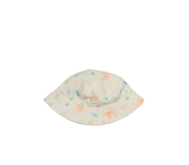 Krémový klobouk s mořským motivem Primark