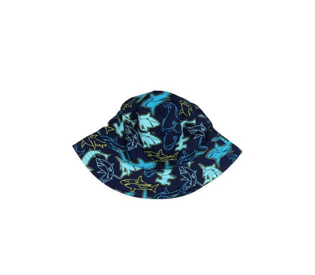 Modrý klobouk se žraloky F&F