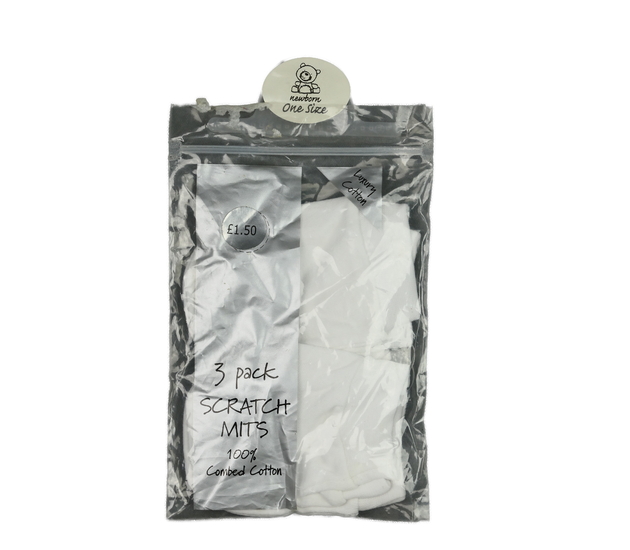 Nové bílé rukavičky 3 páry 