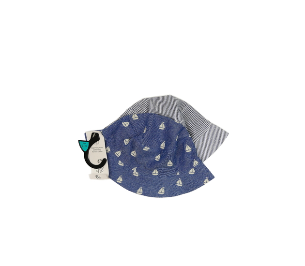 Nové modré letní klobouky 2 ks F&F