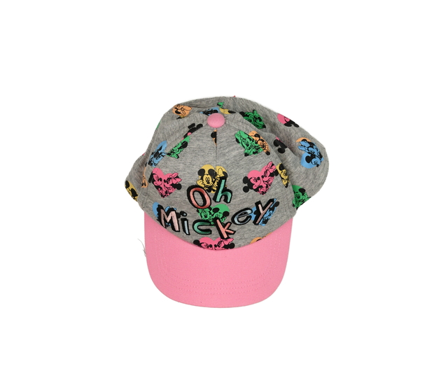 Růžovo-šedá kšiltovka Minnie George 