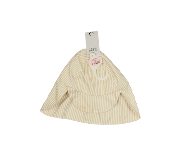 Nová hnědo-bílá čepice George