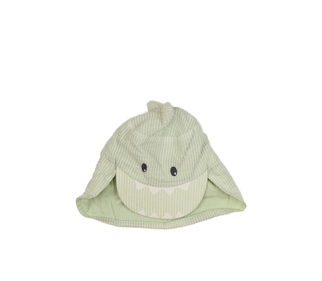 Zelený pruhovaný klobouk s čumákem Nutmeg