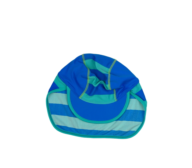 Modro-zelená čepice s ochrannou krku M&S