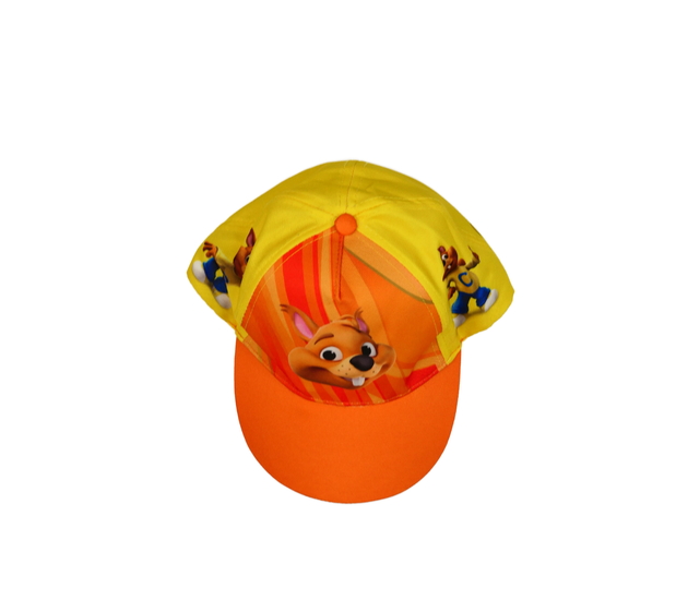 Oranžová kšiltovka 