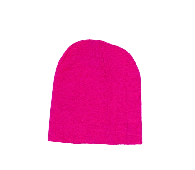 Sytě růžová čepice 