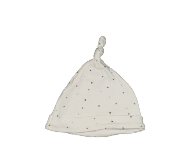 Bílá bavlněná čepička s hvězdami Primark