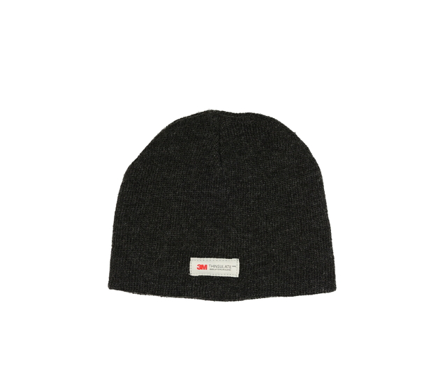 Tmavě šedá melírovaná čepice 