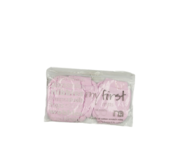 Nové růžové rukavičky 3 páry Mothercare