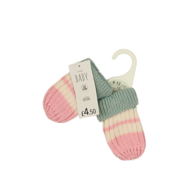 Nové pletené zimní rukavice George