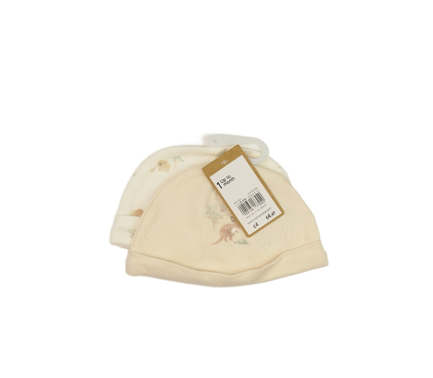 Nové bavlněné čepičky 2 ks Mothercare